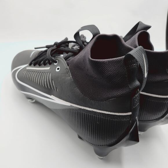 Mens Size 11 Nike Football Cleats Vapor Edge Pro 360 2 Black White FJ7023-001 main image 4